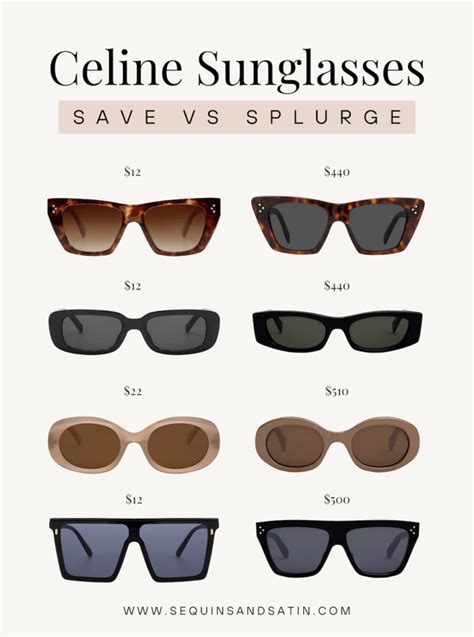 celine cl sunglasses dupe|best knock off sunglasses.